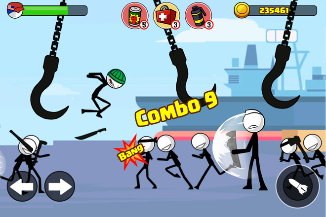 Stick soldier - Revenger - stickman warriors截图1