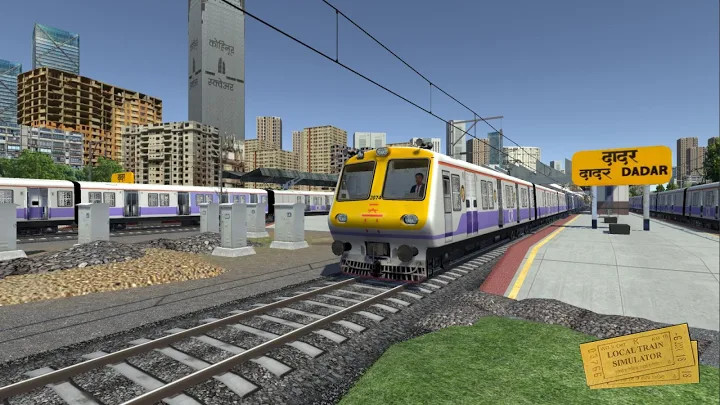 Indian Local Train Simulator截图6