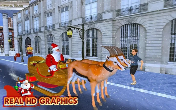 Christmas Santa Rush Gift Delivery- New Game 2020截图1