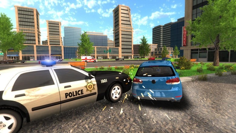 Crime Car Driving Simulator截图8