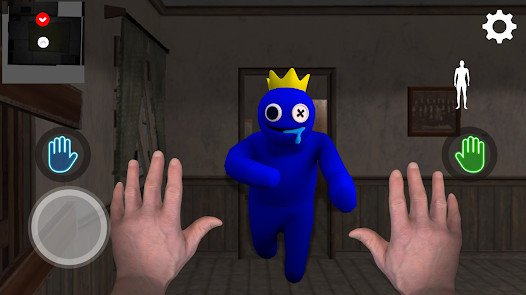 Blue Monster Scary Horror截图4