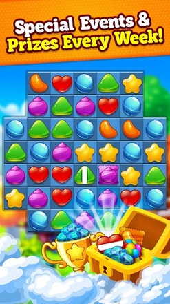 Candy Craze 2019: New Match 3 Games Free Offline截图4