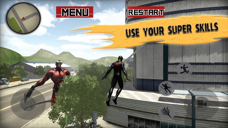 Strange Spider Hero Battle 3D截图3