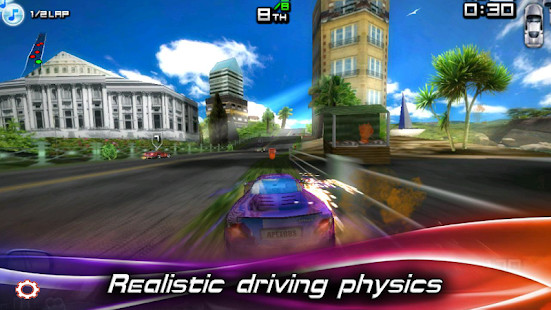 Street Racing Car Traffic Speed 3D截图2