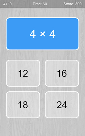 Multiplication Table Game截图4