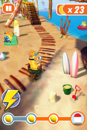 Banana Minion Adventure Rush : Legends Rush 3D截图1