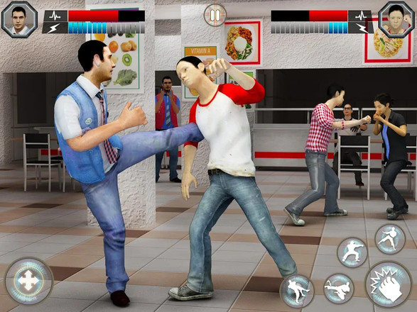 High School Bully Gangster: Karate Fighting Games截图3