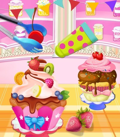 灰姑娘小公主的下午茶 - 兒童甜品制作和女生服裝化妝游戲截图9