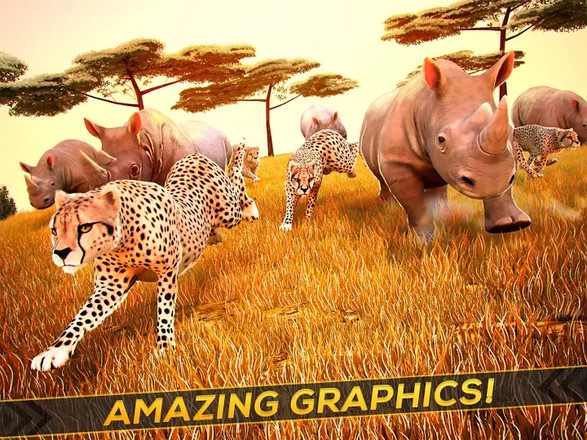 Wild Animal Simulator Games 3D截图2
