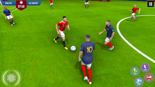 足球联赛足球比赛 3D截图3
