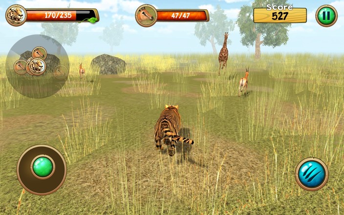 Wild Tiger Simulator 3D截图4