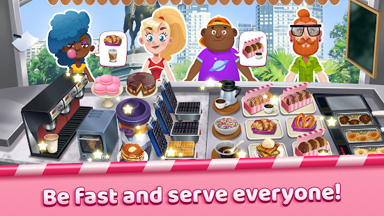 Boston Donut Truck - Fast Food Cooking Game截图1