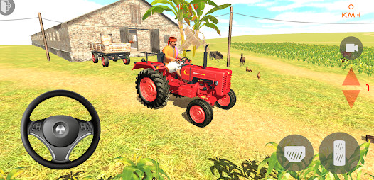 Indian Tractor Driving 3D截图1