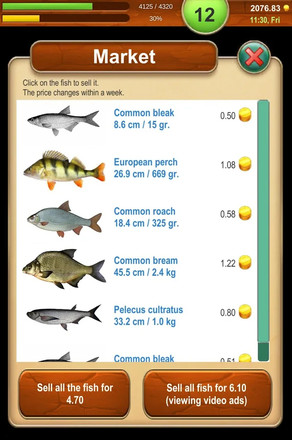 Fishing Baron - realistic fishing game截图6