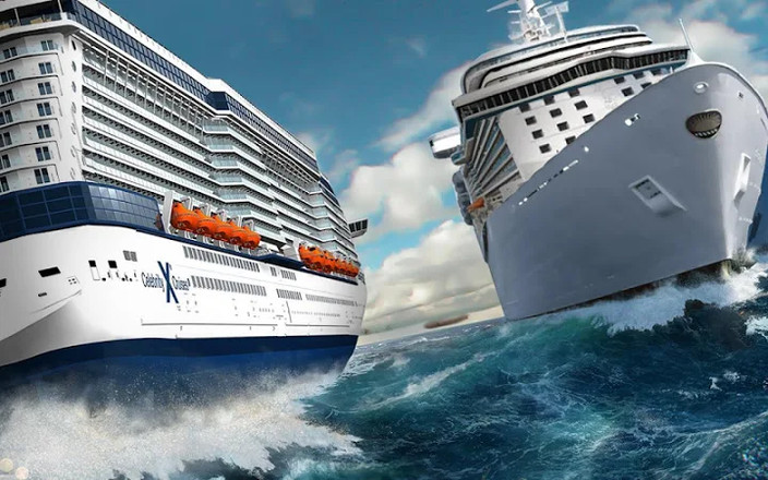 Big Cruise Ship Games Passenger Cargo Simulator截图9