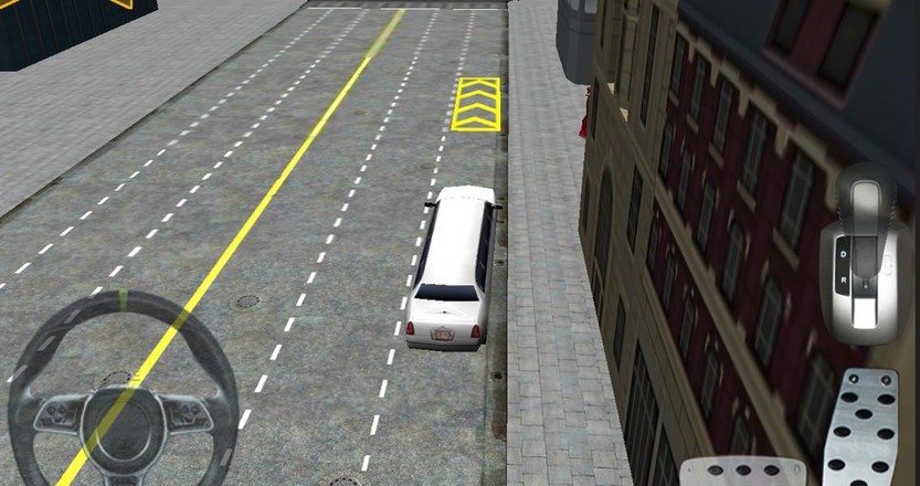 豪华轿车的3D驱动程序模拟器截图5