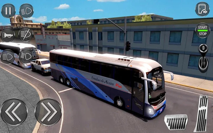City Coach Bus Driving Sim : Bus Games 2020截图6