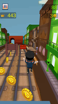 Subway Train Runner 3D截图2