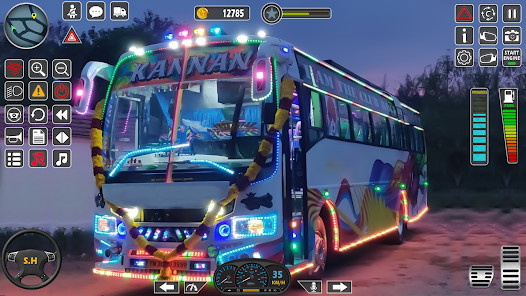 欧洲巴士驾驶巴士游戏3D截图5