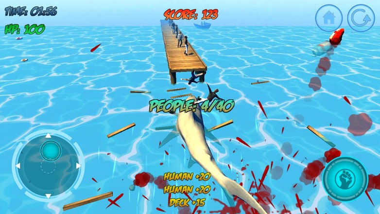 Shark Attack 3D Simulator截图7