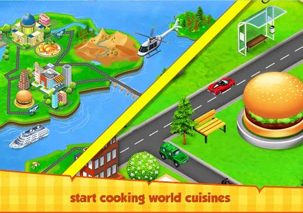 食品卡车 - 厨房厨师的烹饪游戏截图3
