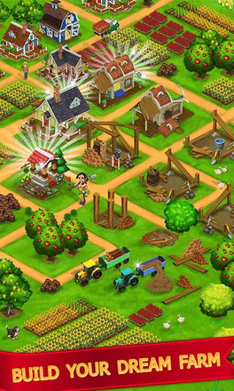 我的农场小镇村庄生活：离线的顶级农场游戏截图6