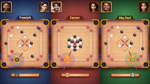 Carrom Plus-Disc Board Game截图2