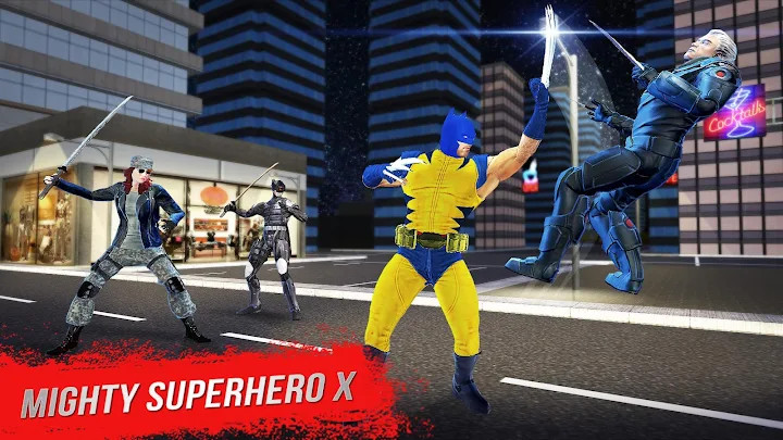 Superhero X Fighting Game截图1