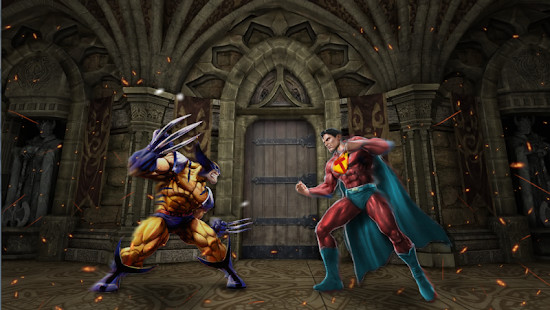 Superhero Fighting Game: Immortal Gods Ring Battle截图2