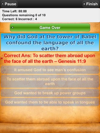 Bible Trivia Quiz Free Bible G截图8