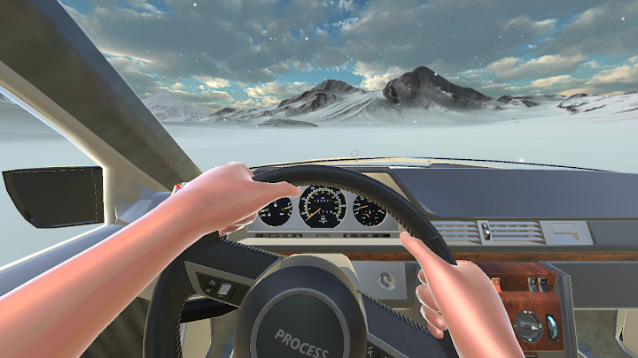 Benz E500 W124 Drift Simulator截图1