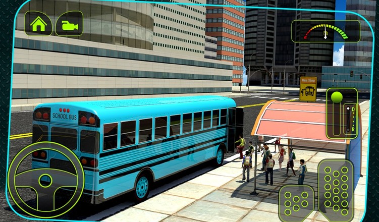 School Bus Driving 3D截图4