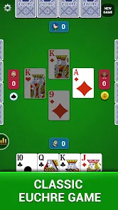 Euchre - Card Game Offline截图1