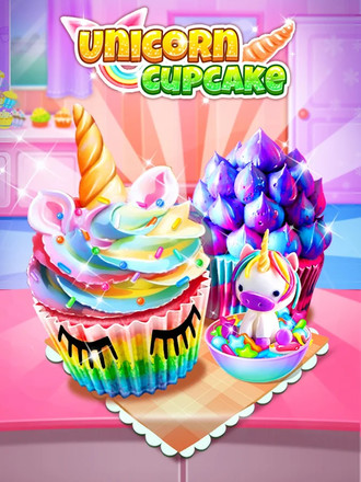 Unicorn Food - Sweet Rainbow Cupcake Desserts截图4