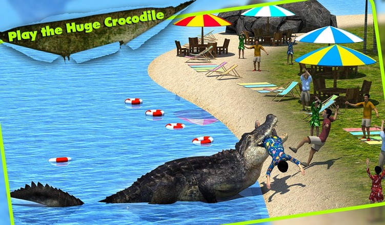 Crocodile Simulator 3D截图2