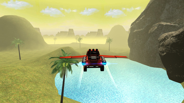 Flying Car: Offroad Pickup 4x4截图7