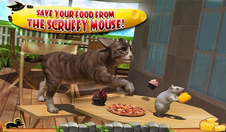 Crazy Cat vs. Mouse 3D截图3
