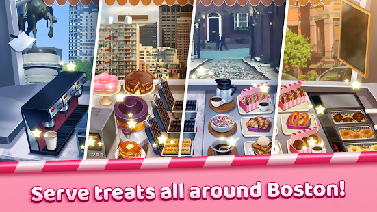 Boston Donut Truck - Fast Food Cooking Game截图3