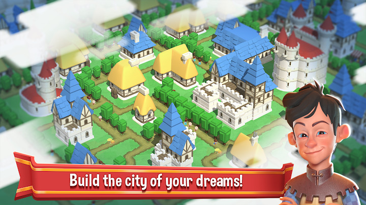 Crafty Town - Kingdom Builder截图2