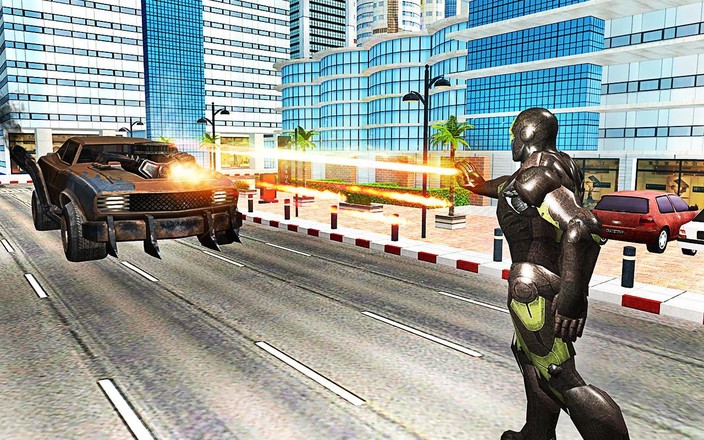 Iron Hero vs Transform Robots Car Wars截图5