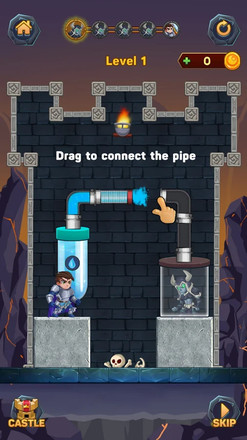 Hero Pipe Rescue: Water Puzzle截图5