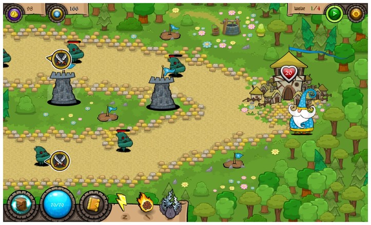 Tower Defense Wizard截图3