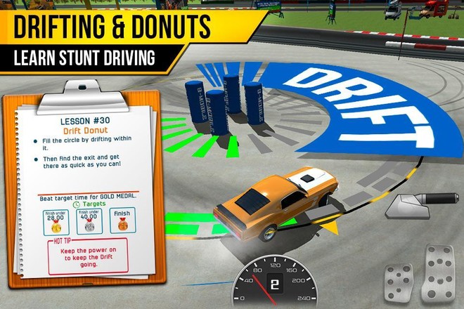 Driving School Test Car Racing截图1