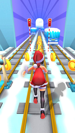 Subway Santa Princess Runner截图2