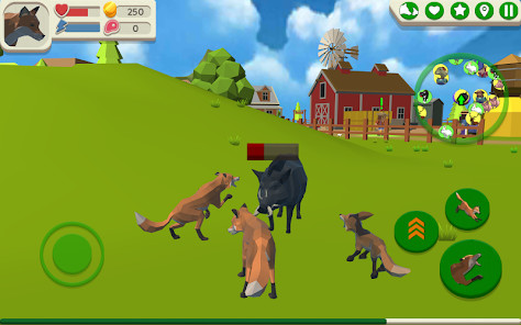 Fox Family - Animal Simulator截图4