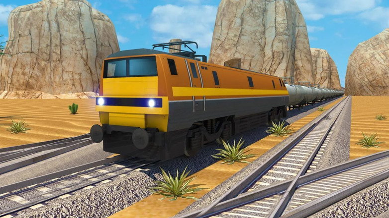 Euro Train Driver 3D: Russian Driving Simulator截图2