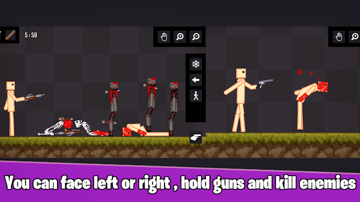 People Stickman Playground : Ragdoll Zombie Stick截图4