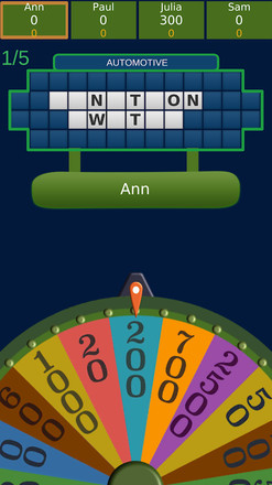 Word Fortune - Wheel of Phrases Quiz截图1
