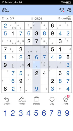 Sudoku - Free Sudoku Game截图6