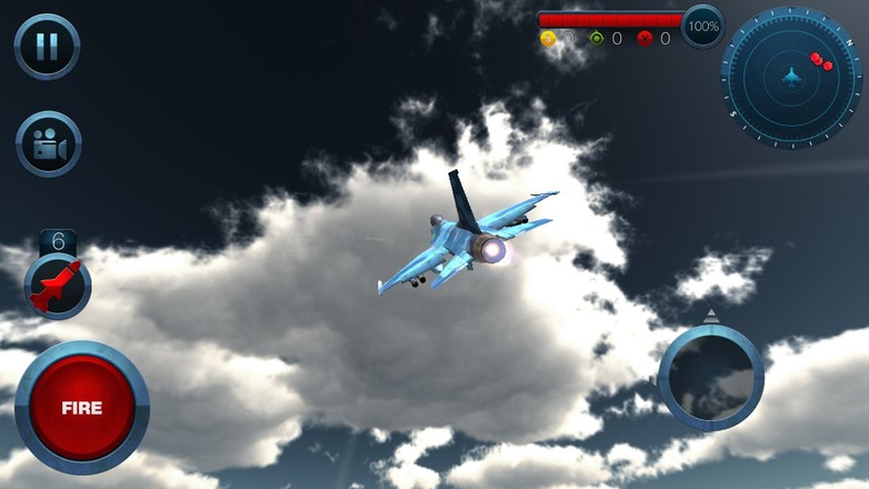 Jet Plane Fighter City 3D截图5